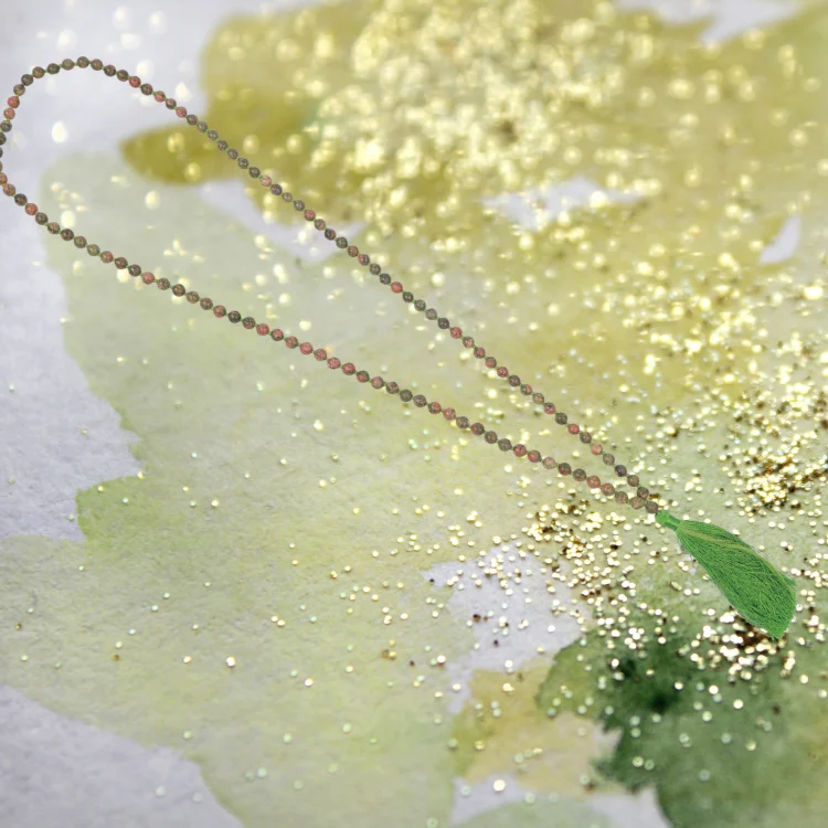 Unakite Crystal Japa Mala Saadi